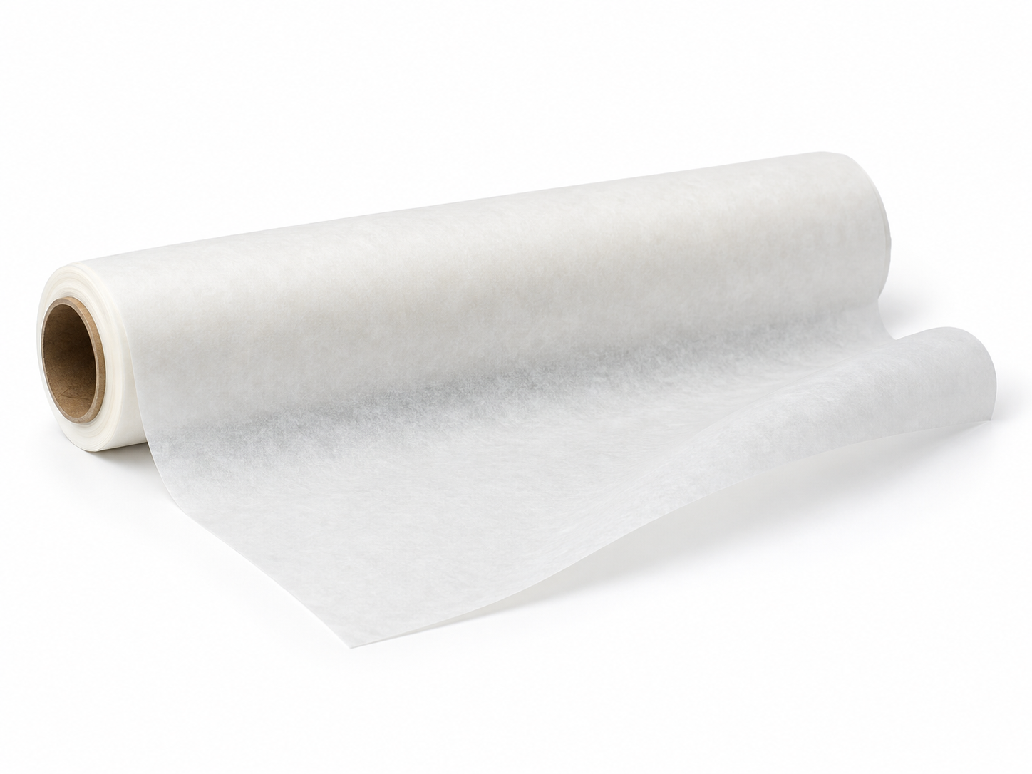 Plain, unbranded baking paper product illustration